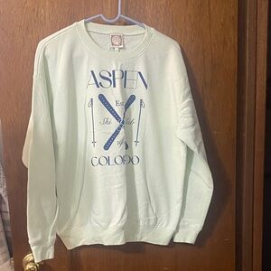 Aspen Ski Club Mint Sweatshirt